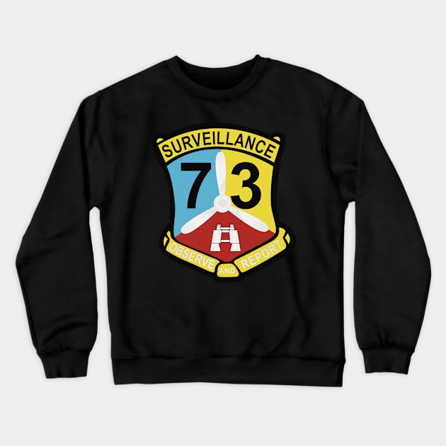 Vietnam Combat Vet - 73rd Aviation Company - wo Txt Crewneck Sweatshirt by twix123844